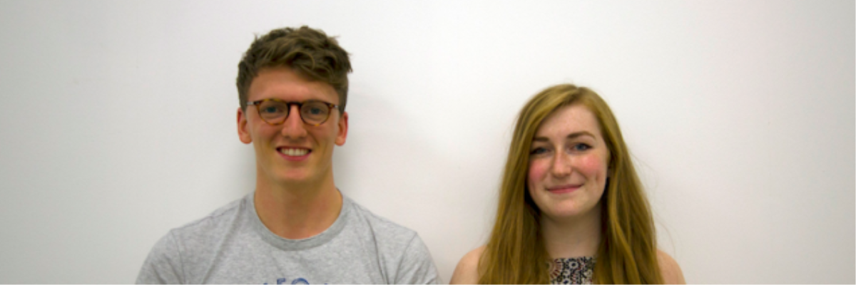 Hope Stebbing and Oliver Perry