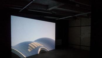 Melanie Manchot's Tracer at BALTIC 39 - photo by David Meadows