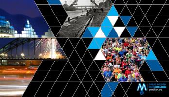 Great North Run Million Opening Ceremony graphic by Tal Rosner