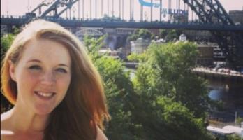 Great North Run Culture intern Alicia Carroll