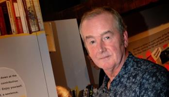 David reading at Seven Stories for Children's Books Credit Peter Atkinson